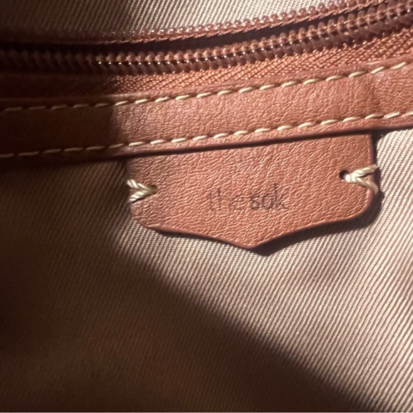 The Sak Embossed Tan Leather and Silverlake Crossbody Bag - Picture 7 of 13